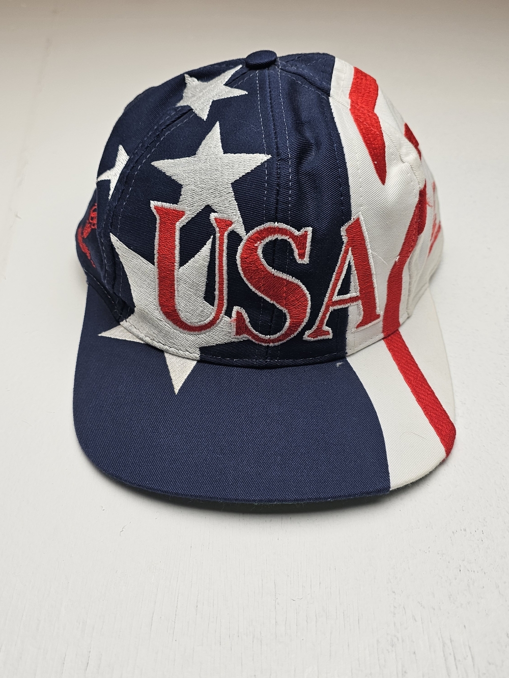 Logo Athletic USA Stars & Stripes 1996 Atlanta Olympics Patriotic Baseball Cap
